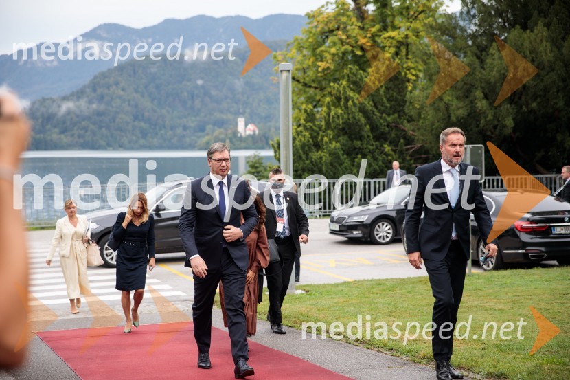  Aleksandar Vučić, predsednik Republike Srbije;  ... 15. mednarodna konferenca Blejski strateški forum