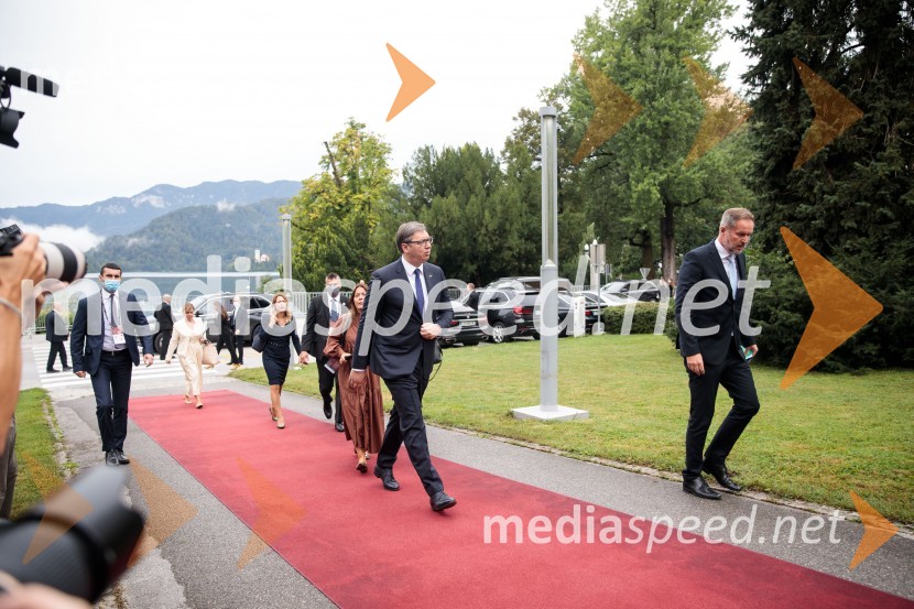  Aleksandar Vučić, predsednik Republike Srbije;  ... 15. mednarodna konferenca Blejski strateški forum