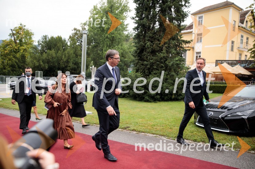  Aleksandar Vučić, predsednik Republike Srbije;  ... 15. mednarodna konferenca Blejski strateški forum