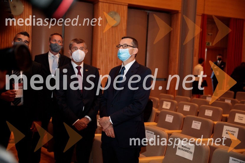  ... ;  Andrej Babiš, predsednik Češke vlade;  Mateusz  Morawiecki, predsednik vlade Republike Poljske15. mednarodna konferenca Blejski strateški forum