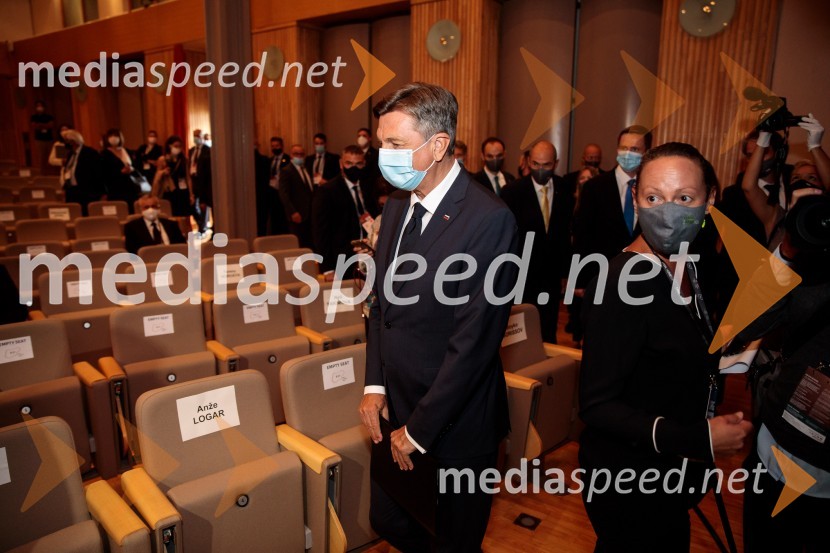  Borut Pahor, predsednik Republike Slovenije;  ... 15. mednarodna konferenca Blejski strateški forum