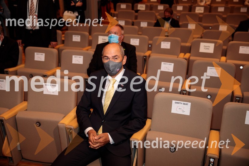  Janez Janša, predsednik vlade RS;  Zdravko Počivalšek, minister za gospodarski razvoj in tehnologijo15. mednarodna konferenca Blejski strateški forum