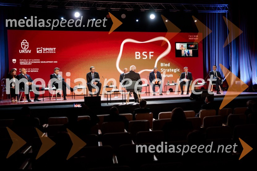  ... ;  Bojko Borisov, predsednik Vlade Republike Bolgarije;  Andrej  Plenković, predsednik Vlade Republike Hrvaške;  Aleksandar Vučić, predsednik Republike Srbije;  Janez Janša, predsednik vlade RS;  ... ;  Viktor Orbán, predsednik madžarske vlade;  Andrej Babiš, predsednik Češke vlade;  Mateusz  Morawiecki, predsednik vlade Republike Poljske15. mednarodna konferenca Blejski strateški forum