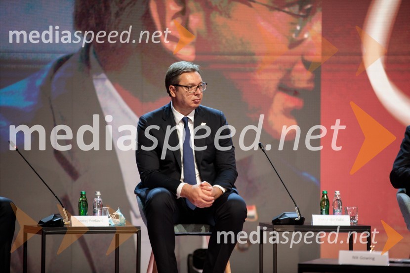  Aleksandar Vučić, predsednik Republike Srbije15. mednarodna konferenca Blejski strateški forum