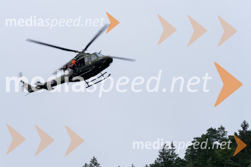 Vaja reševanja v gorah s pomočjo helikopterja