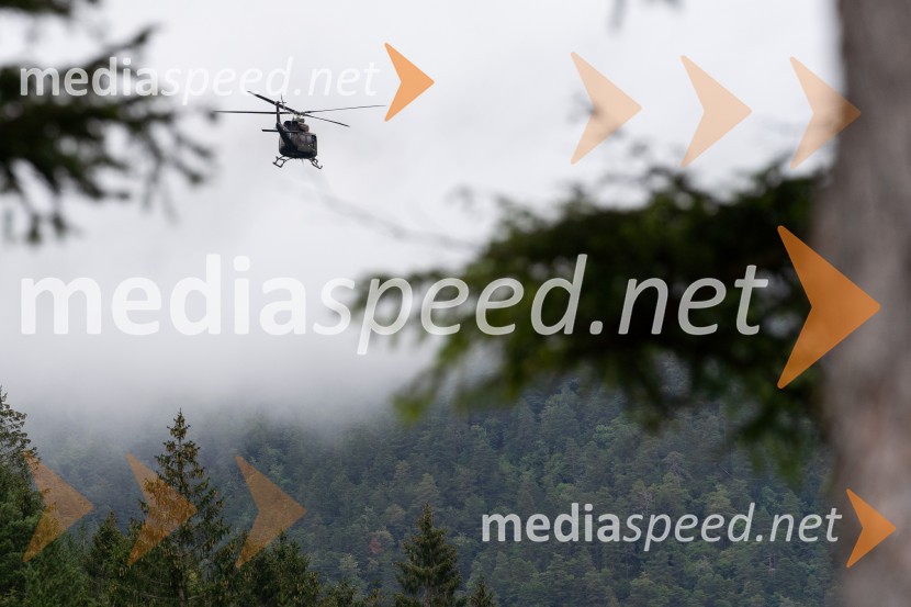 Vaja reševanja v gorah s pomočjo helikopterja