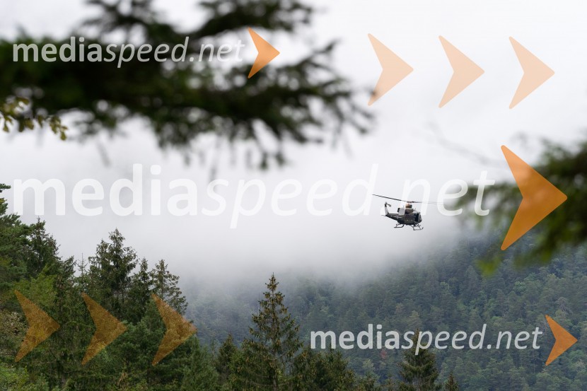 Vaja reševanja v gorah s pomočjo helikopterja