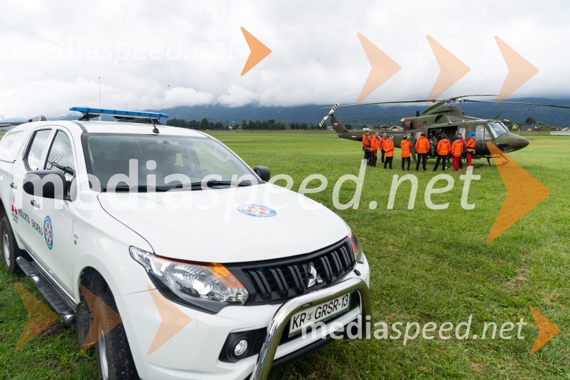 Vaja reševanja v gorah s pomočjo helikopterja