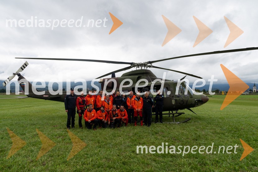 Vaja reševanja v gorah s pomočjo helikopterja