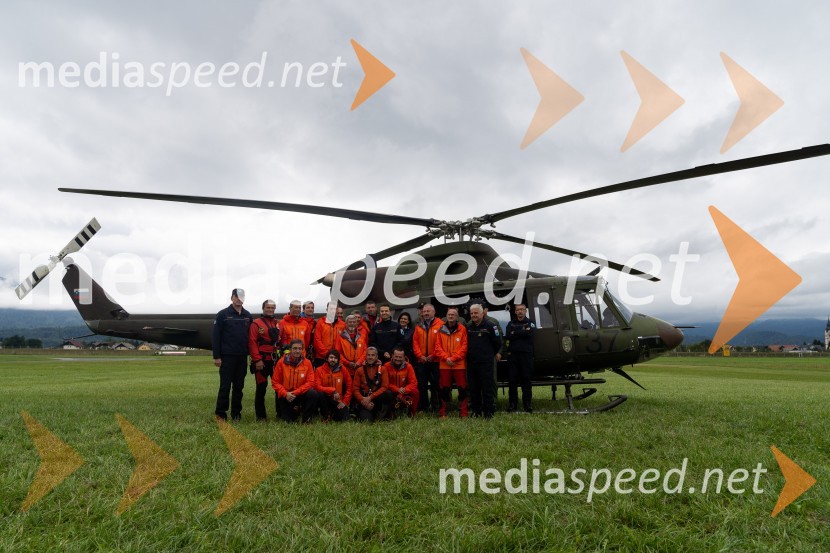 Vaja reševanja v gorah s pomočjo helikopterja
