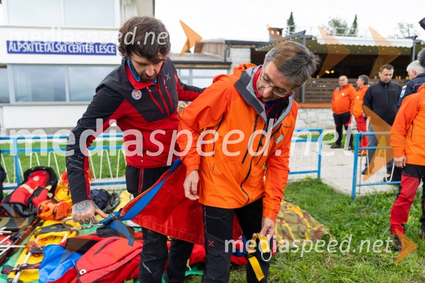 Vaja reševanja v gorah s pomočjo helikopterja