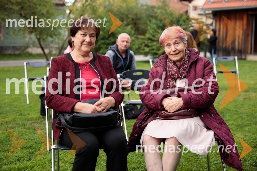 Marcel Štefančič in Boštjan Videmšek, pogovor na Škrabčevi domačiji