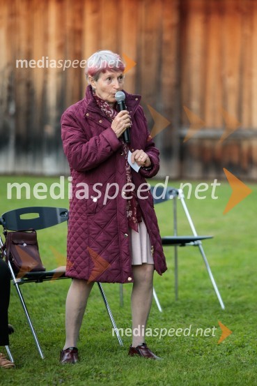 Marcel Štefančič in Boštjan Videmšek, pogovor na Škrabčevi domačiji