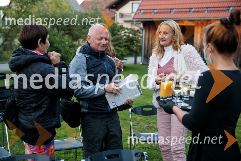 Marcel Štefančič in Boštjan Videmšek, pogovor na Škrabčevi domačiji