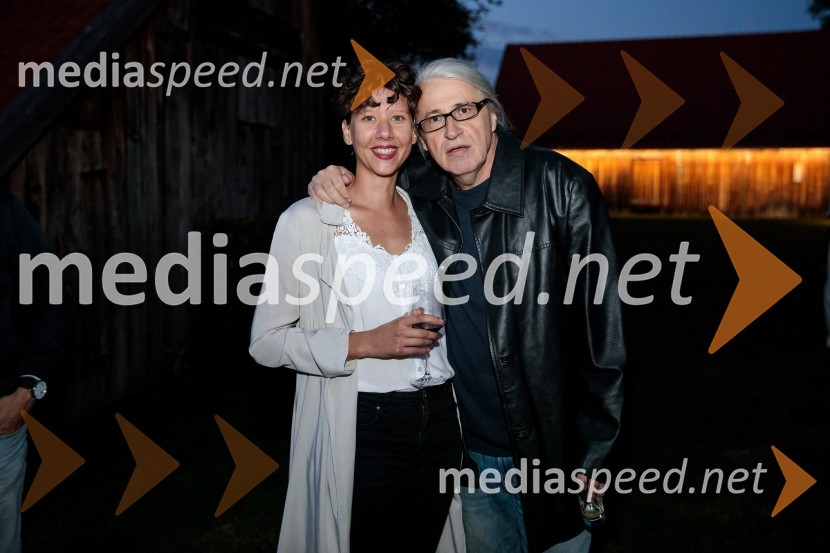  ... ; mag. Marcel Štefančič ml., filmski kritik, publicist in TV voditeljMarcel Štefančič in Boštjan Videmšek, pogovor na Škrabčevi domačiji