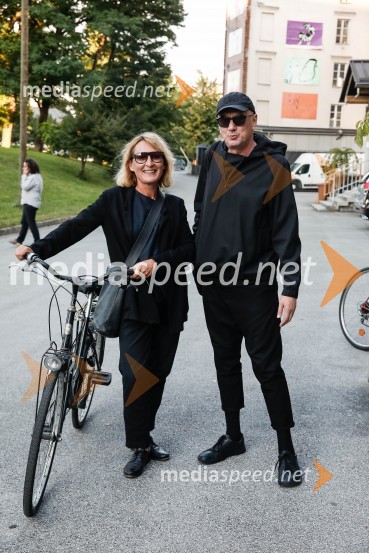  Maja Kleczewska, režiserka;  Goran Injac, umetniški vodja, Slovensko mladinsko gledališčeSlovensko mladinsko gledališče, predstavitev 65. sezone