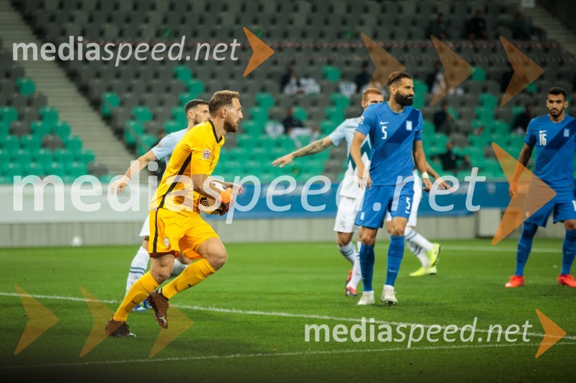 Slovenija z remijem proti Grkom, liga narodov