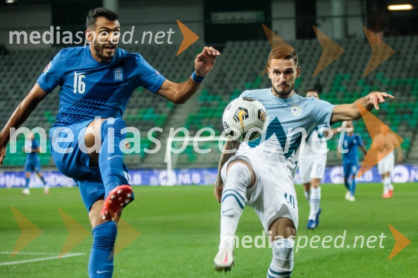 Slovenija z remijem proti Grkom, liga narodov