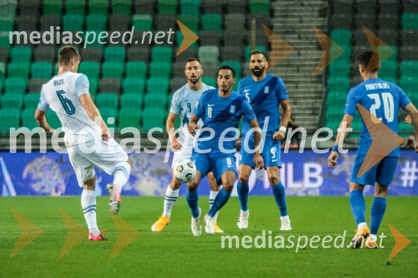 Slovenija z remijem proti Grkom, liga narodov