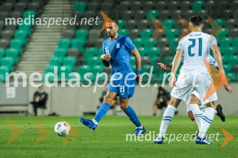 Slovenija z remijem proti Grkom, liga narodov