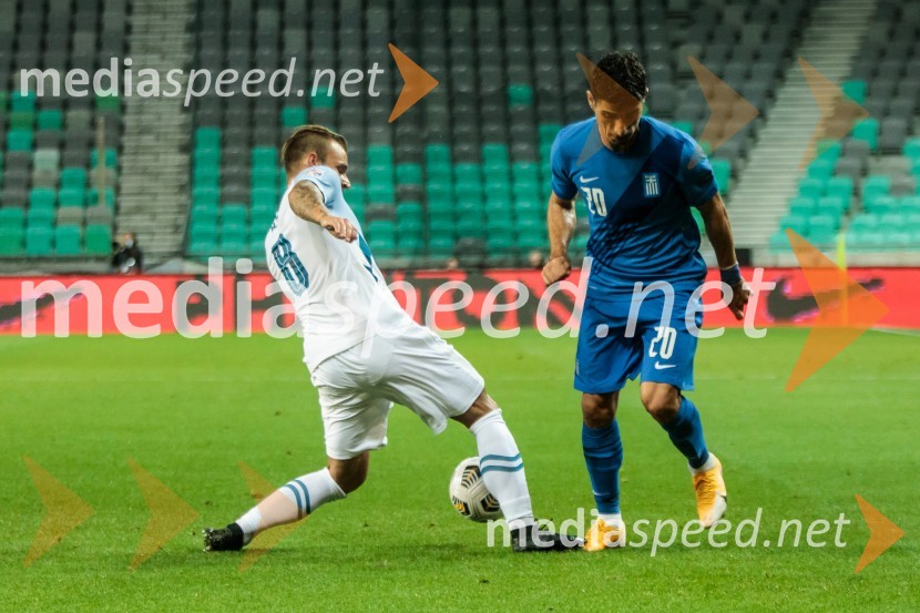 Slovenija z remijem proti Grkom, liga narodov