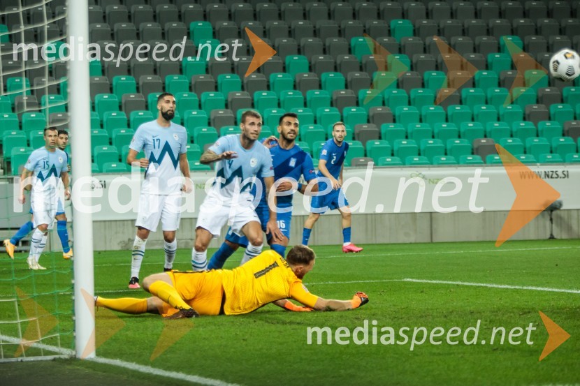 Slovenija z remijem proti Grkom, liga narodov