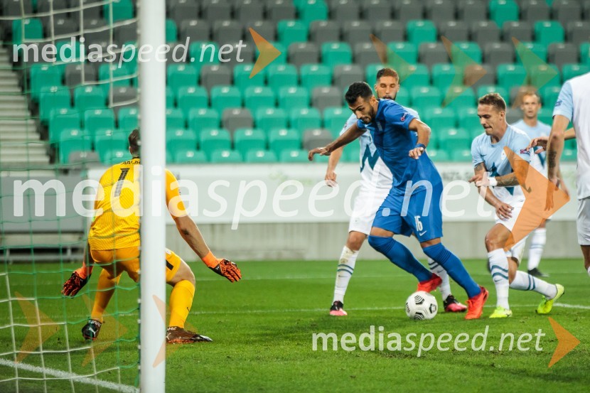 Slovenija z remijem proti Grkom, liga narodov