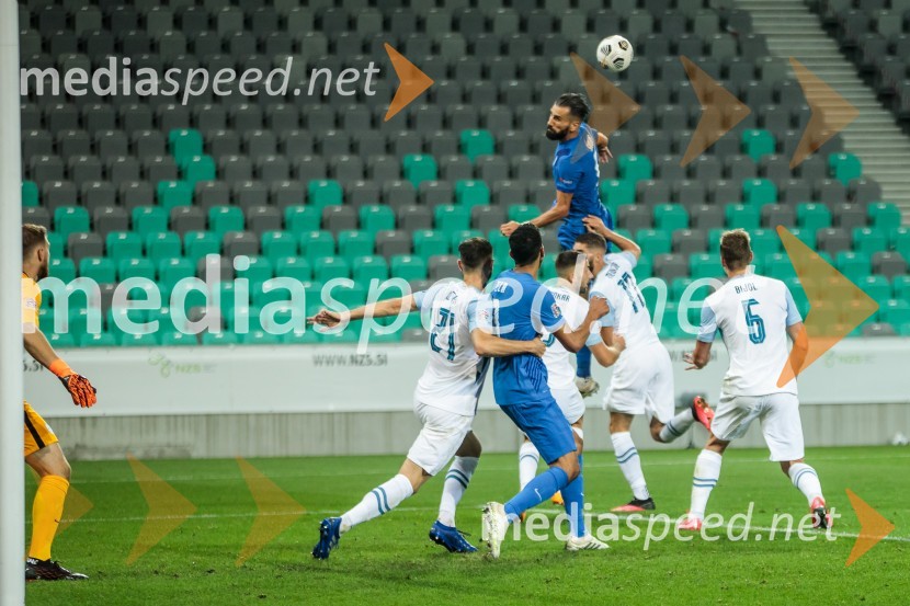  Amedej Vetrih, nogometaš, NK Domžale;  ... ;  ... ;  Miha Mevlja, nogometaš, PFC Sochi;  Jaka Bijol, nogometaš, PFC CSKA MoskvaSlovenija z remijem proti Grkom, liga narodov