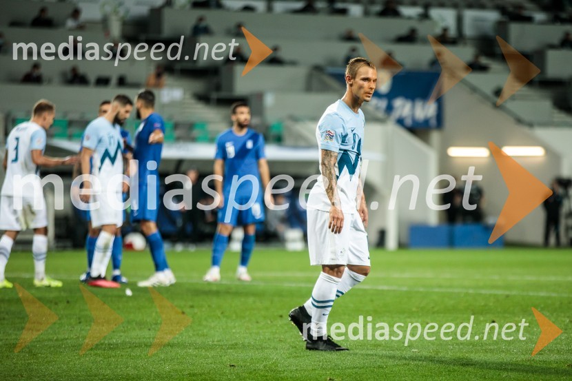 Slovenija z remijem proti Grkom, liga narodov