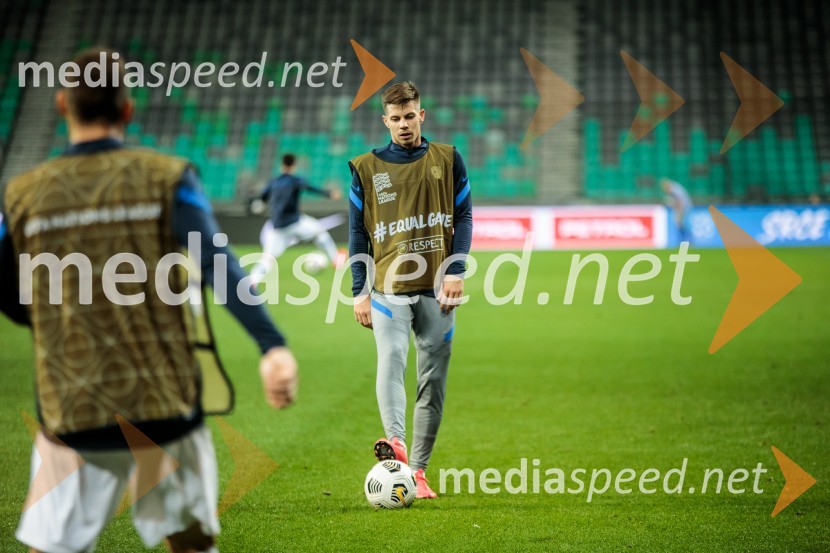 Slovenija z remijem proti Grkom, liga narodov