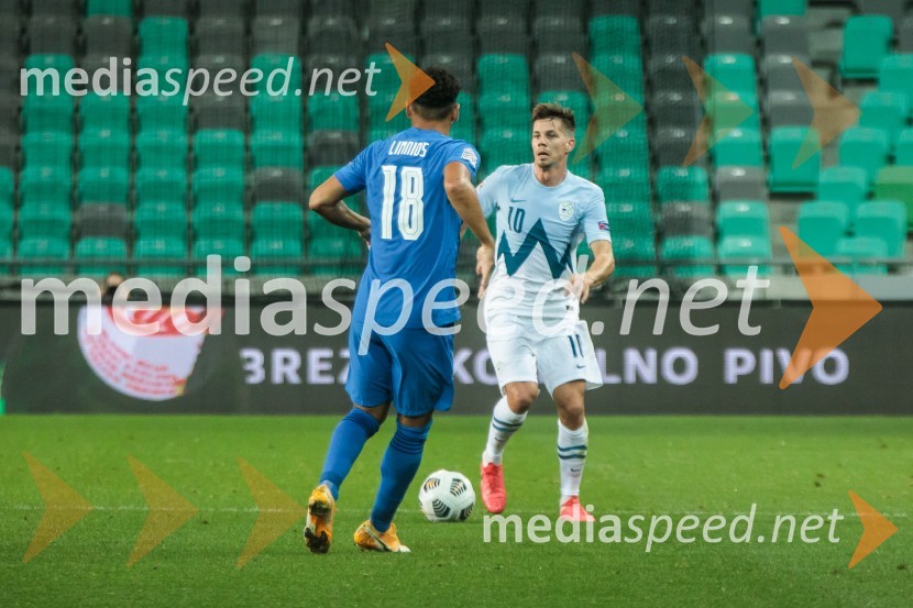 Slovenija z remijem proti Grkom, liga narodov