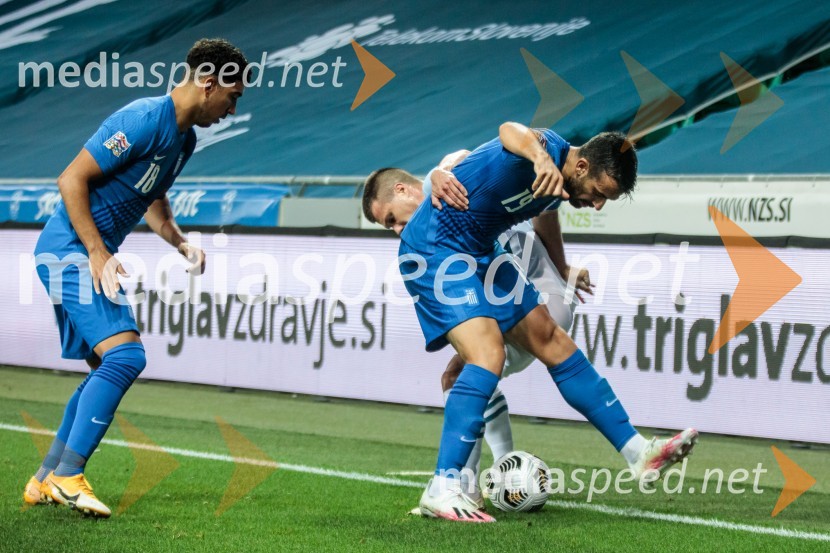 Slovenija z remijem proti Grkom, liga narodov