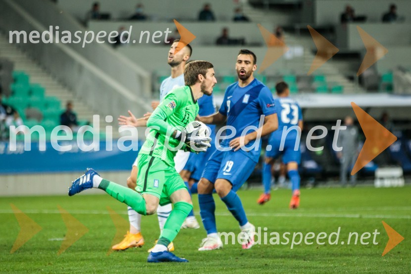 Slovenija z remijem proti Grkom, liga narodov