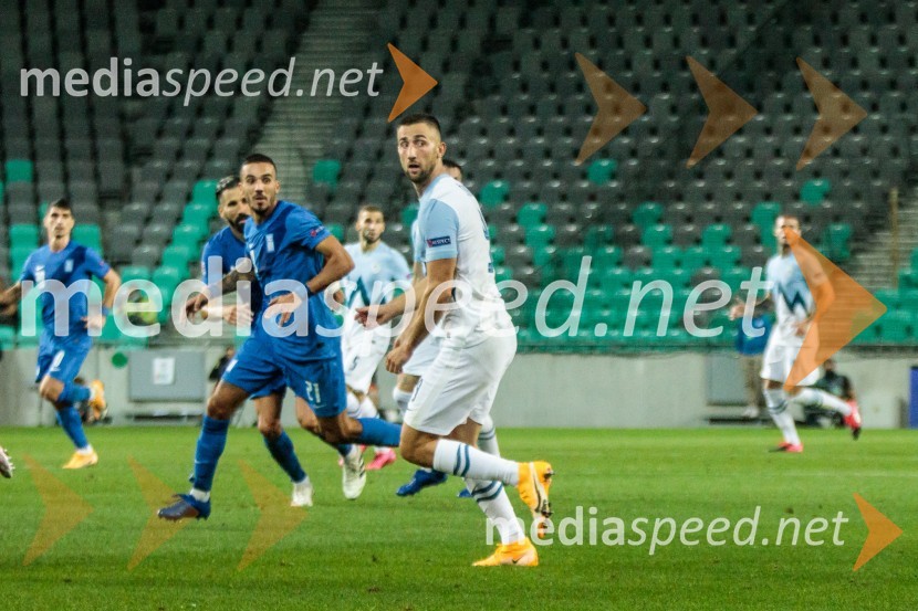 Slovenija z remijem proti Grkom, liga narodov