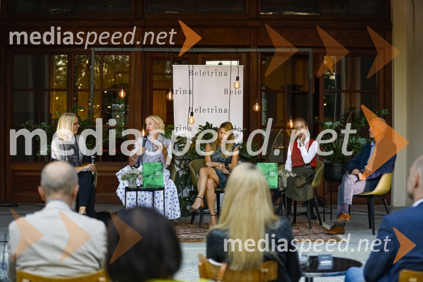  ... ;  Ana Roš Stojan, kuharska mojstrica in najboljša chefinja na svetu po izboru akademije The World's 50 Best Restaurants ter direktorica Hiše Franko;  Kaja Sajovic, novinarka RTV Slovenija;  Suzana Gabrijan;  ... Ana Roš, predstavitev kuharske monografije Sonce in dež