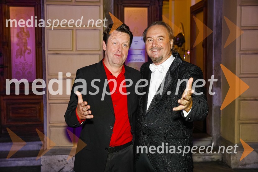  Tadej Tomšič, dirigent, saksofonist;  Patrik Greblo, dirigentPoletna noč, gala koncert v okviru 68. Ljubljana Festivala