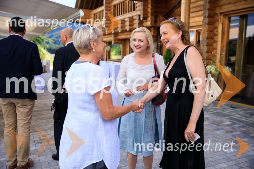  Gertrud Rantzen, predsednica, Slovensko-nemška gospodarska zbornica;  ... ;  ... Sommerfest 2020, poletno druženje Slovensko-nemške gospodarske zbornice