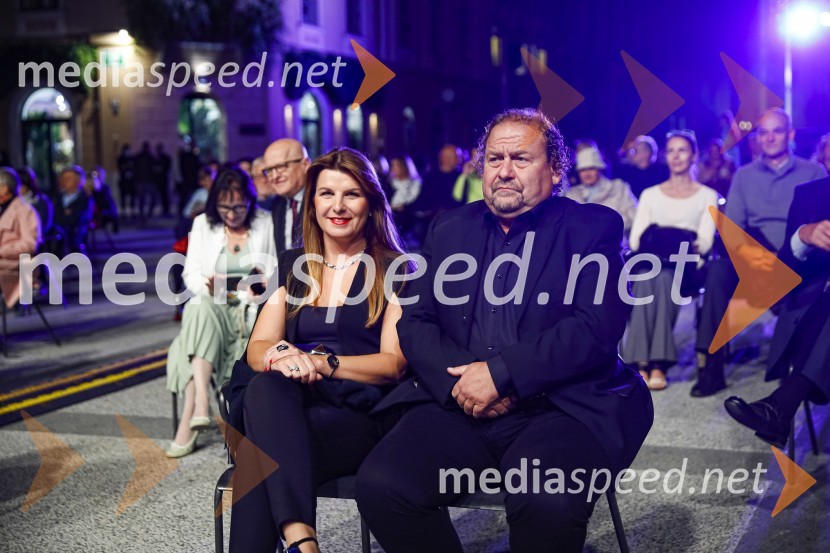  Janja Lamberger;  Darko  Brlek, direktor in umetniški vodja, Festival LjubljanaPoletna noč, gala koncert v okviru 68. Ljubljana Festivala