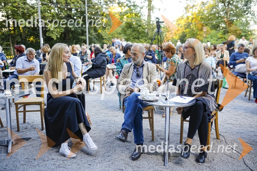  ... ;  ... ;  Ksenija Horvat,  novinarka in voditeljicaAna Roš, predstavitev kuharske monografije Sonce in dež