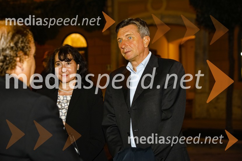  Darko  Brlek, direktor in umetniški vodja, Festival Ljubljana;  Tanja Pečar, odvetnica;  Borut Pahor, predsednik Republike SlovenijePoletna noč, gala koncert v okviru 68. Ljubljana Festivala