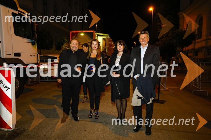  Darko  Brlek, direktor in umetniški vodja, Festival Ljubljana;  Janja Lamberger;  Tanja Pečar, odvetnica;  Borut Pahor, predsednik Republike SlovenijePoletna noč, gala koncert v okviru 68. Ljubljana Festivala