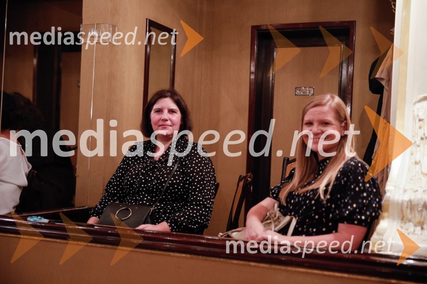  Teja Pelko, novinarka, Svet24;  Ana Rokvić Pinterič, pomočnica ravnatelja, SNG Drama LjubljanaPožigi, premiera drame v SNG Drama Ljubljana