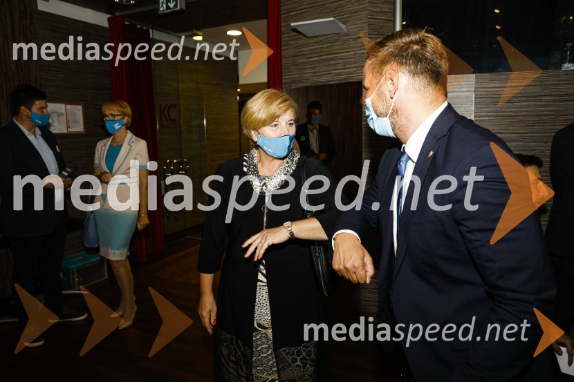  Ljudmila Novak, evropska poslanka, NSI;  ... 20 let stranke Nova Slovenija