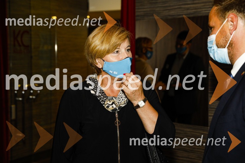  Ljudmila Novak, evropska poslanka, NSI;  ... 20 let stranke Nova Slovenija