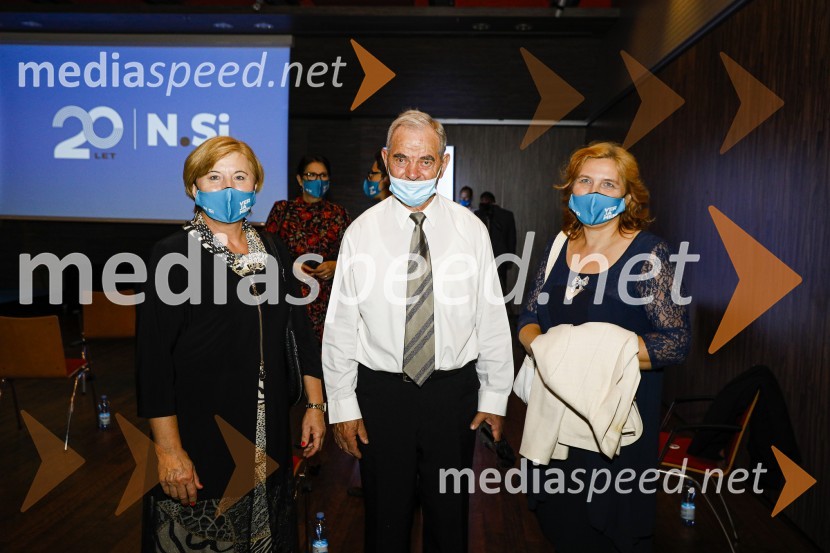  Ljudmila Novak, evropska poslanka, NSI;  ... ;  ... 20 let stranke Nova Slovenija