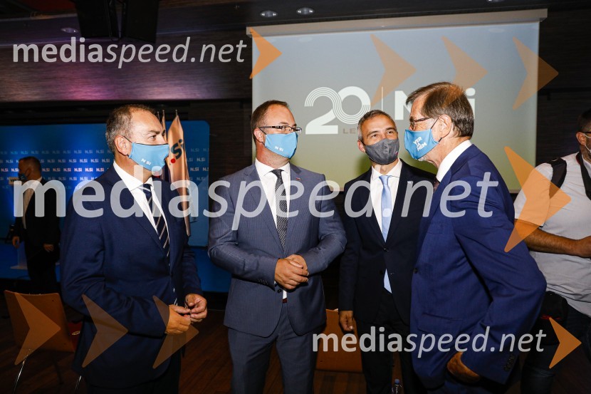  ... ;  ... ;  ... ;  Lojze Peterle, slovenski politik20 let stranke Nova Slovenija