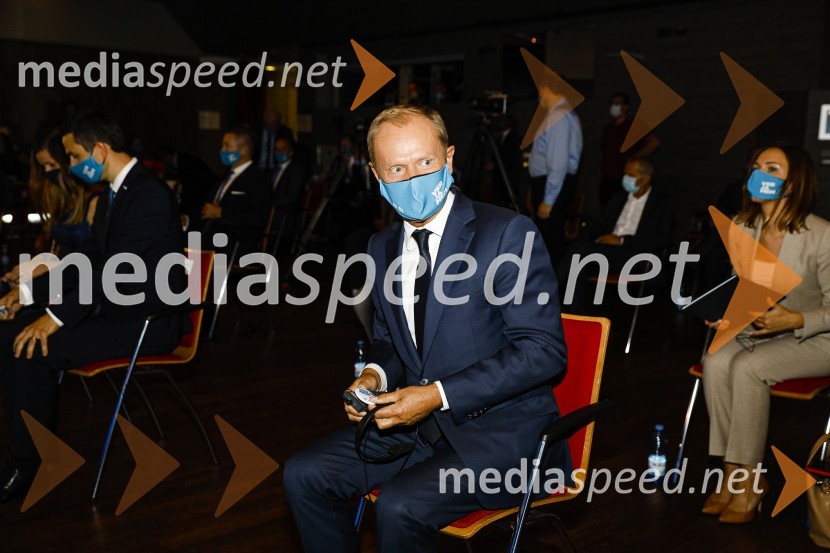  Donald Tusk, predsednik Evropske ljudske stranke, nekdanji predsednik Evropskega sveta20 let stranke Nova Slovenija