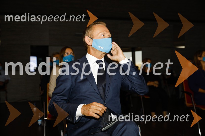  Donald Tusk, predsednik Evropske ljudske stranke, nekdanji predsednik Evropskega sveta20 let stranke Nova Slovenija