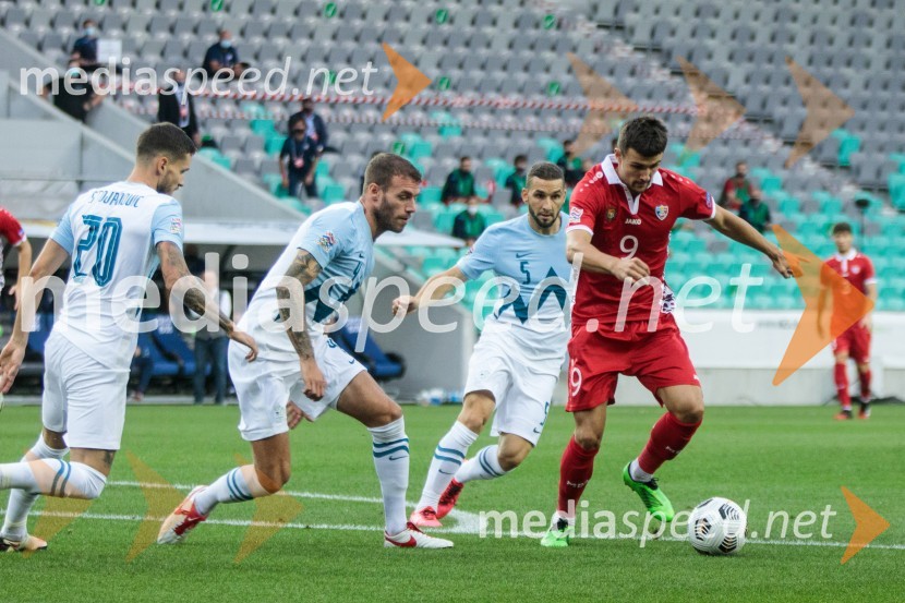  Petar Stojanović, nogometaš, GNK Dinamo Zagreb;  ... ;  Nino Kouter, nogometaš;  ... Slovenija dosegla prvo zmago v ligi narodov