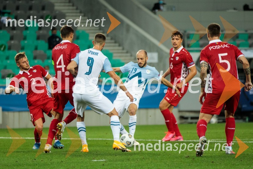  ... ;  ... ;  Andraž Šporar, nogometaš, ŠK Slovan Bratislava;  ... ;  ... ;  ... Slovenija dosegla prvo zmago v ligi narodov